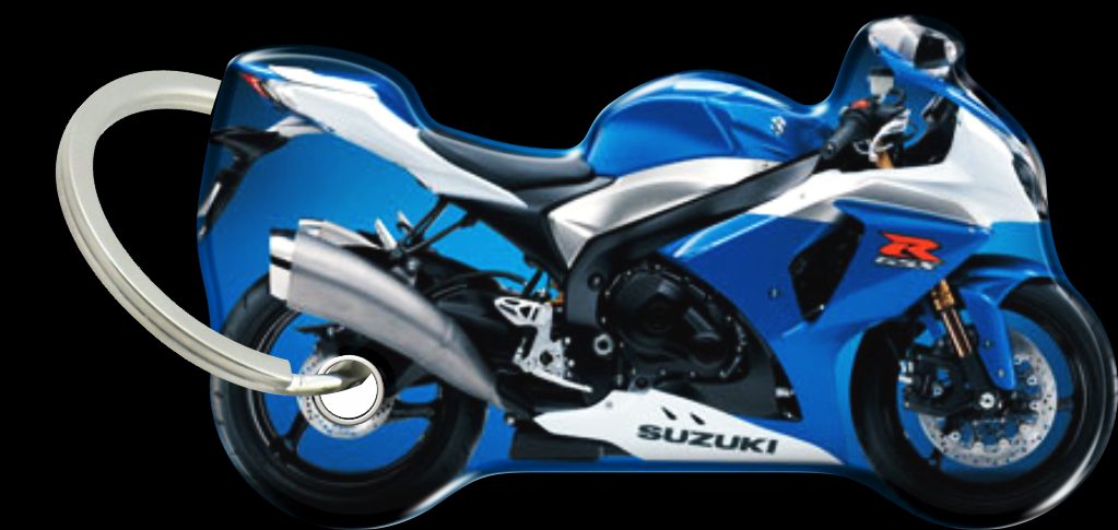 DOUBLE FACE DOME KEY-HOLDER GSXR 1000