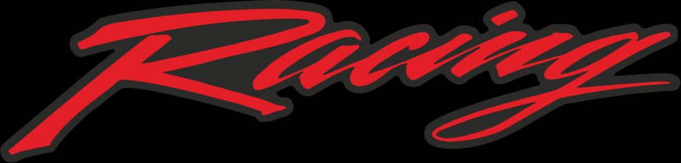 PACKAGE OF 10 PCS. LABELS RACING RED