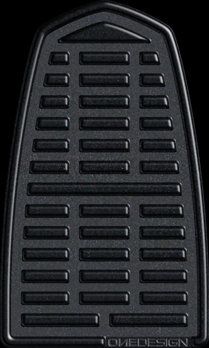 TANKPAD "SOFT TOUCH" LEATHER STYLE BLACK foto 2