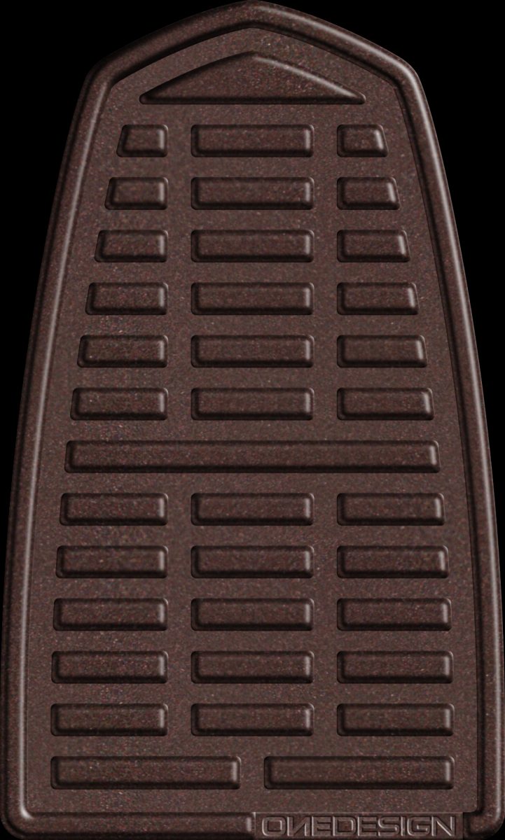 TANKPAD "SOFT TOUCH" LEATHER STYLE BROWN foto 2