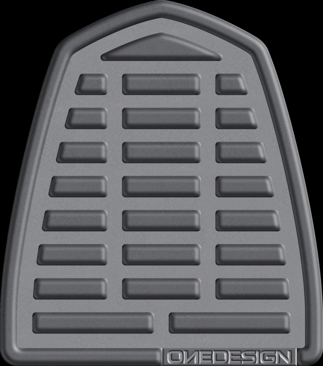 TANKPAD "SOFT TOUCH" LEATHER STYLE GREY foto 2