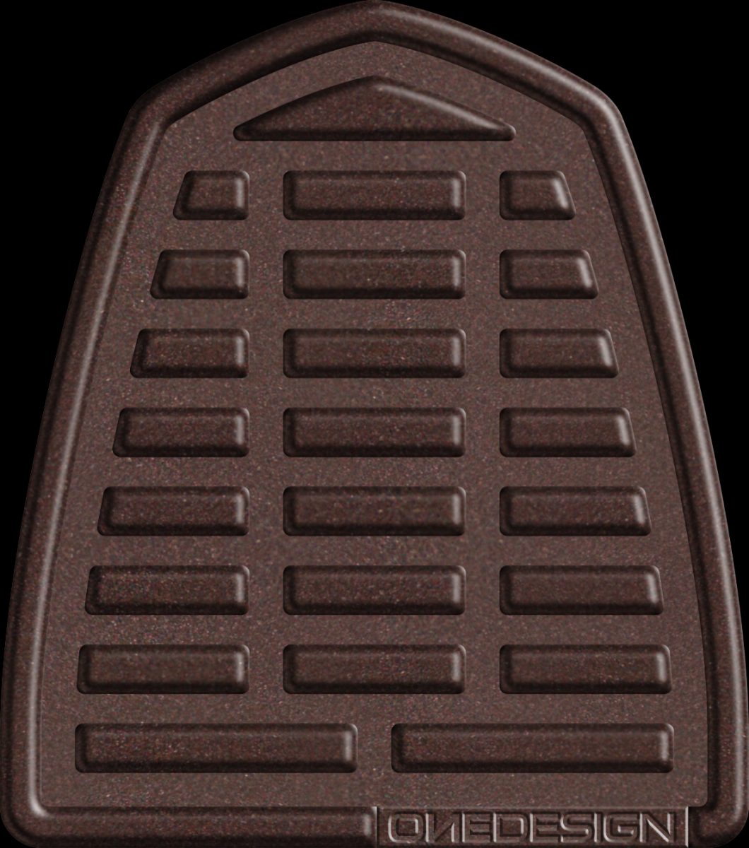 TANKPAD "SOFT TOUCH" LEATHER STYLE BROWN foto 2