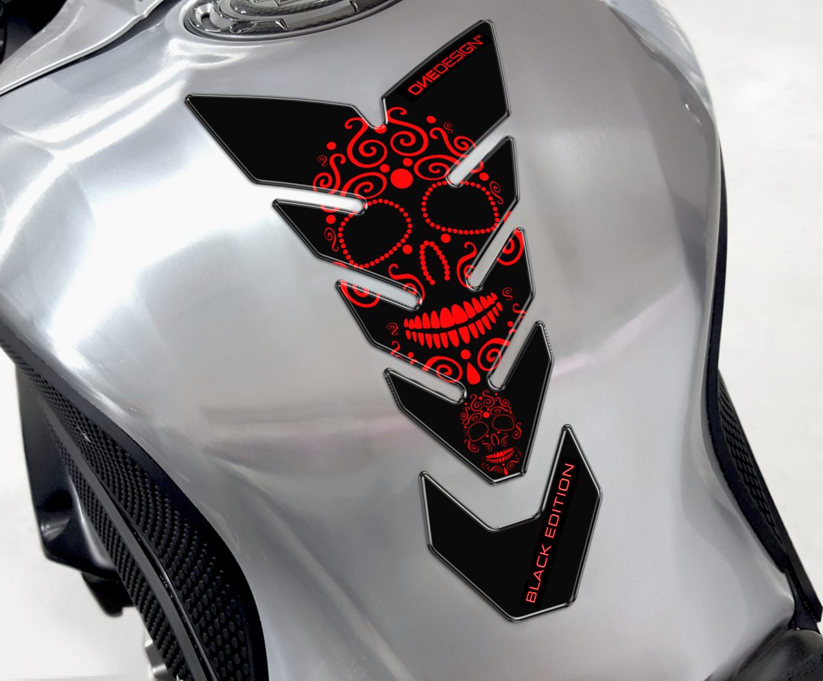 TANK BLACK EDITION SLULL 3 FLUORESCENT RED