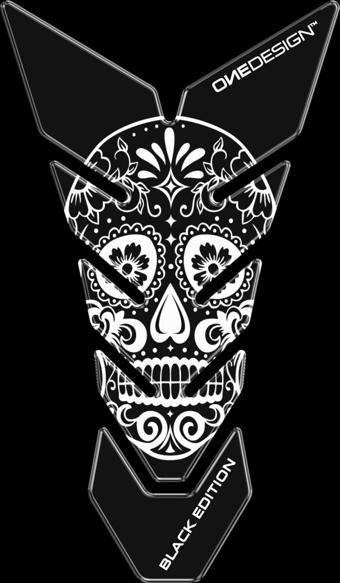 TANKPAD BLACK EDITION SKULL 4 foto 2