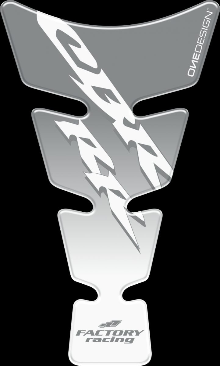 TANKPAD SPIRIT SHAPE LOGO CBR SILVER ON CLR foto 2