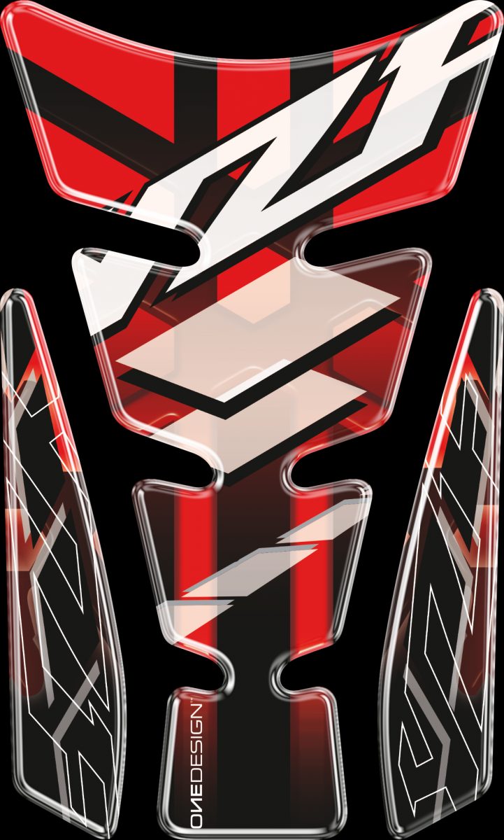 TANK SPIRIT SHAPE LTD EDITION LOGO YZF RED foto 2