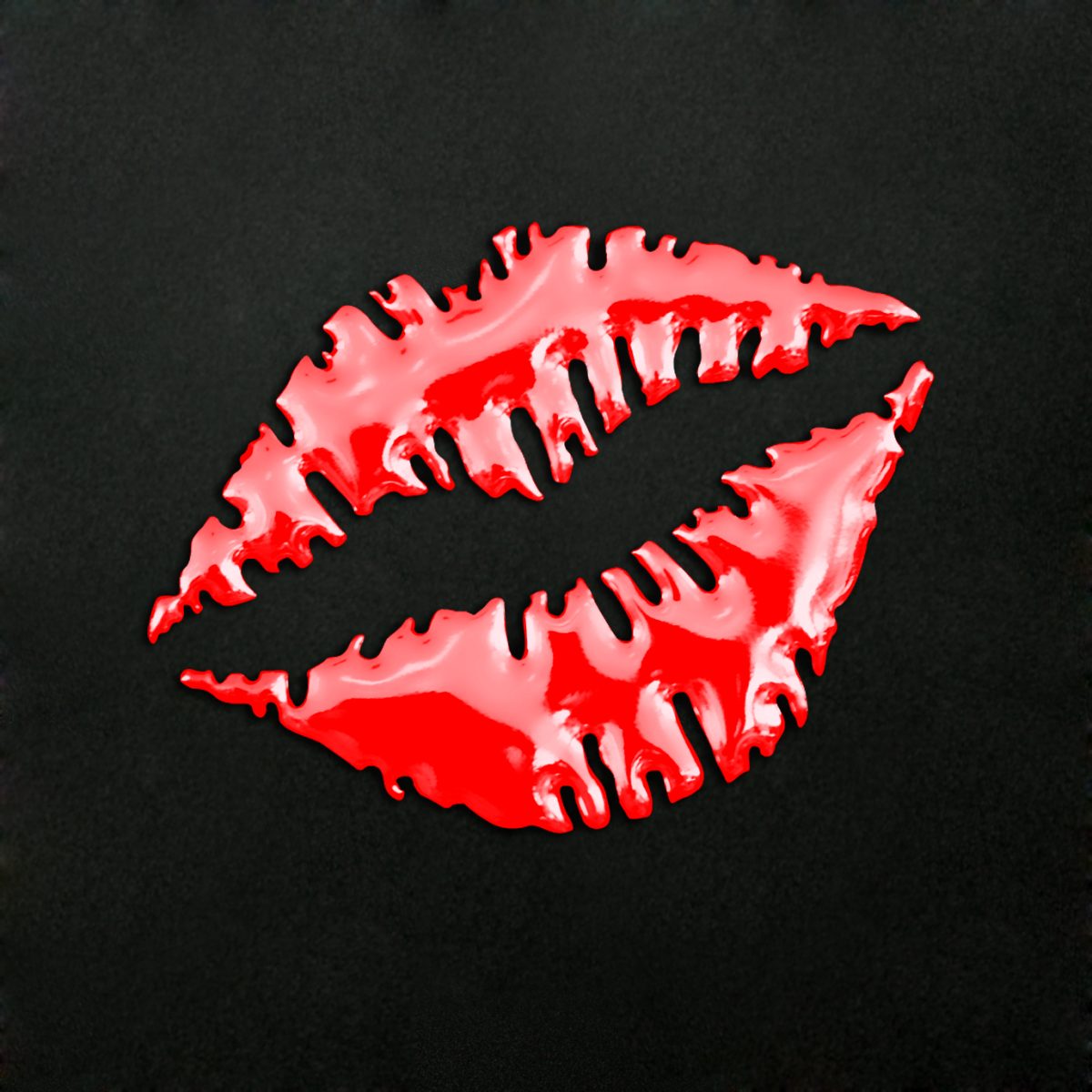LABELS IN ECOPRINT KISS RED