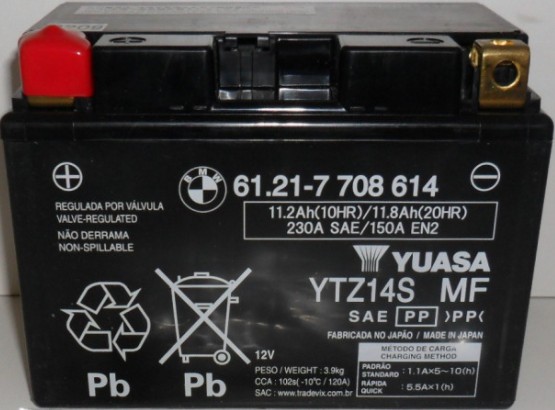 BMW AGM-Accu 12V 11.8AH