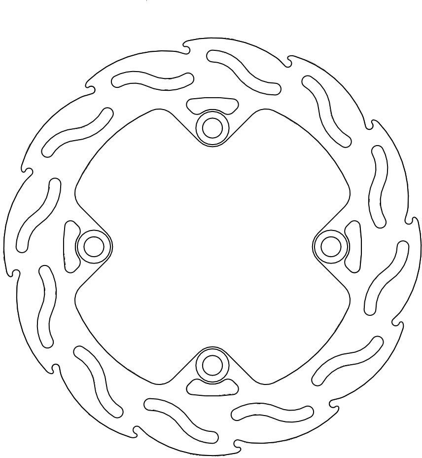 110204, FLAME FIXED DISC 220
