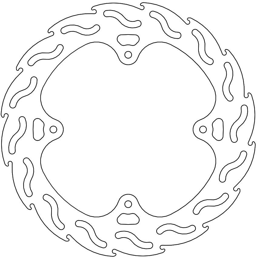 110207, FLAME FIXED DISC 240