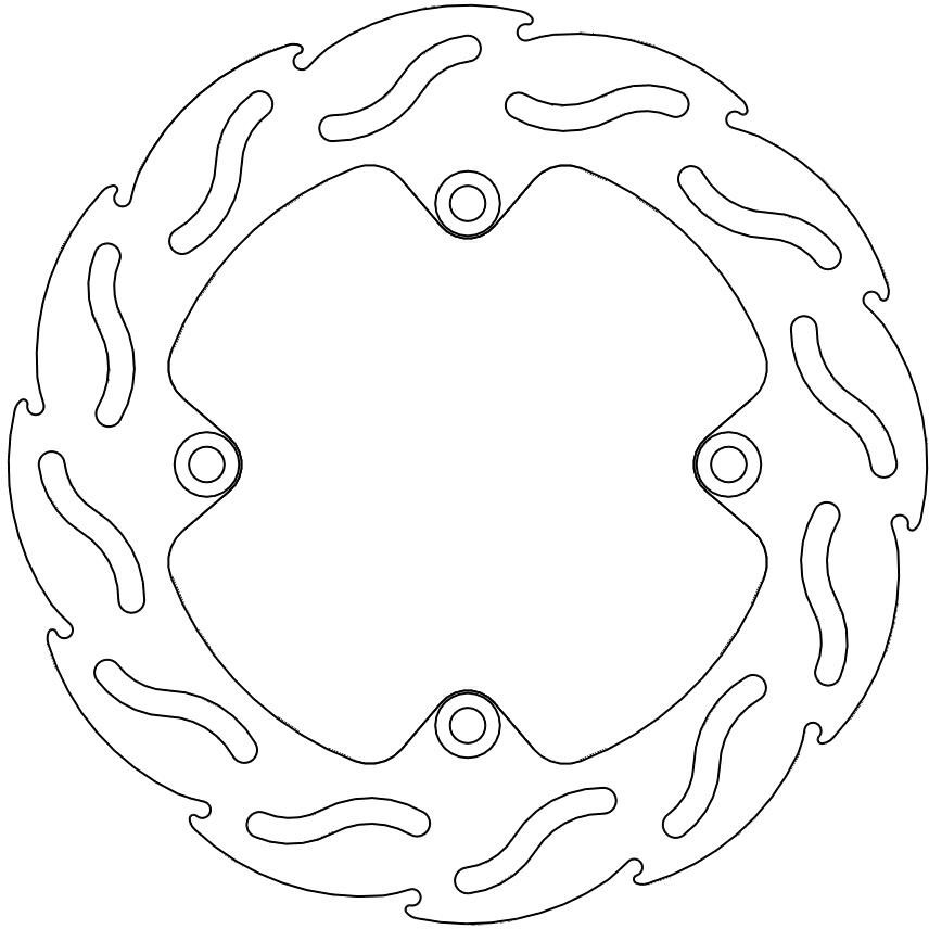 110211, FLAME FIXED DISC 220