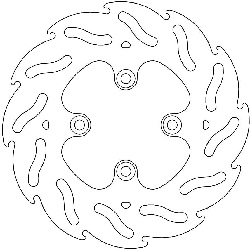 110219, FLAME FIXED DISC 160