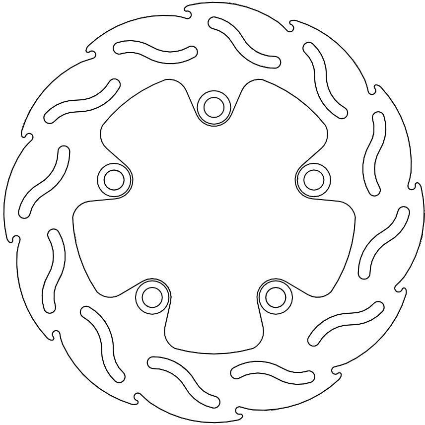 110223, FLAME FIXED DISC 220