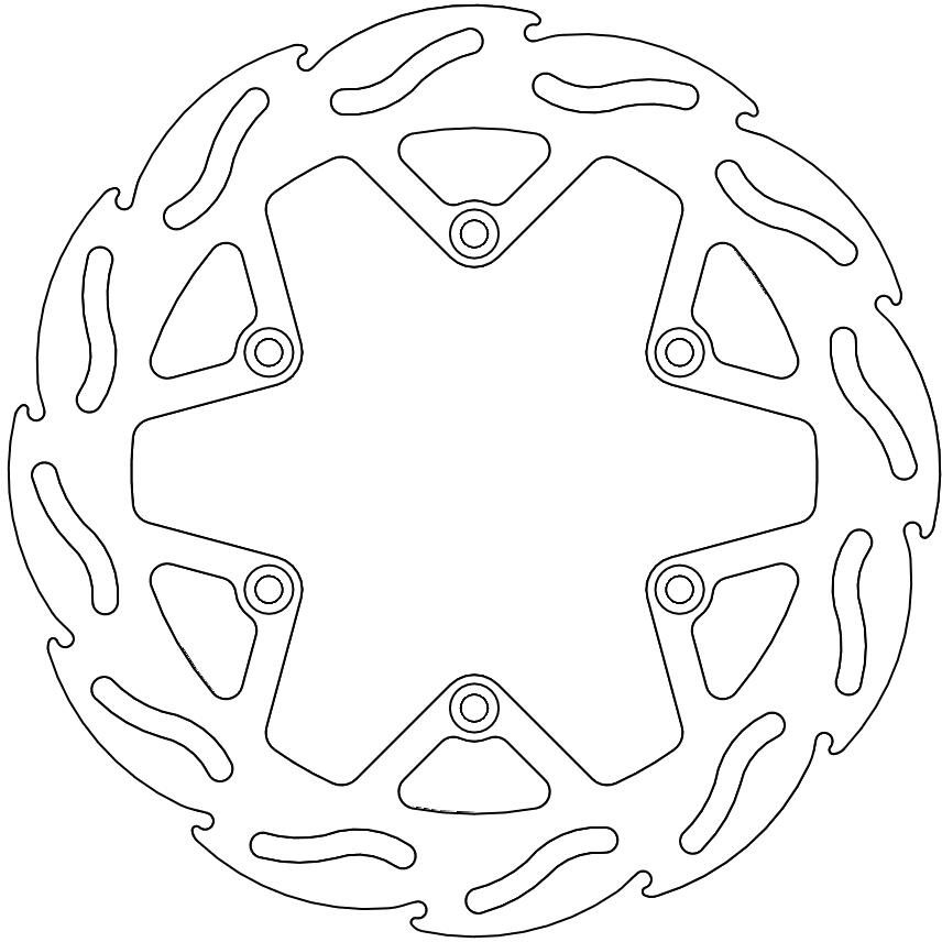 110264, FLAME FIXED DISC 220