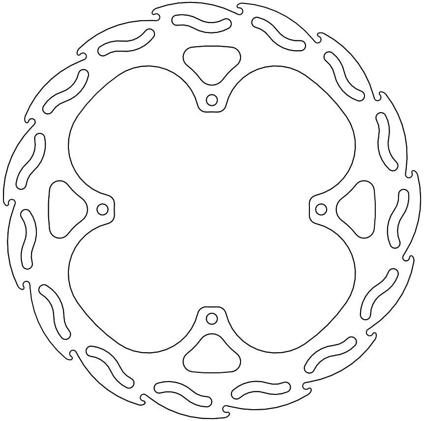 110265, FLAME FIXED DISC 245
