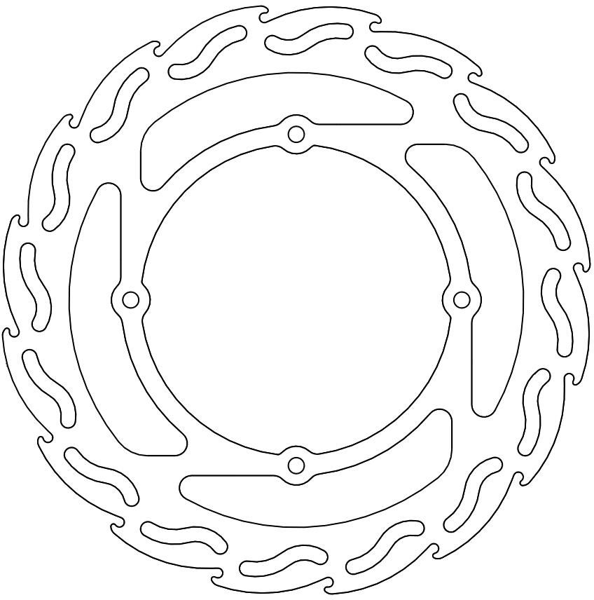 110295, FLAME FIXED DISC 240