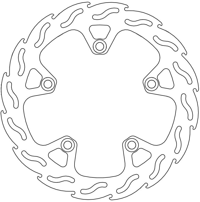 110326, FLAME FIXED DISC 260