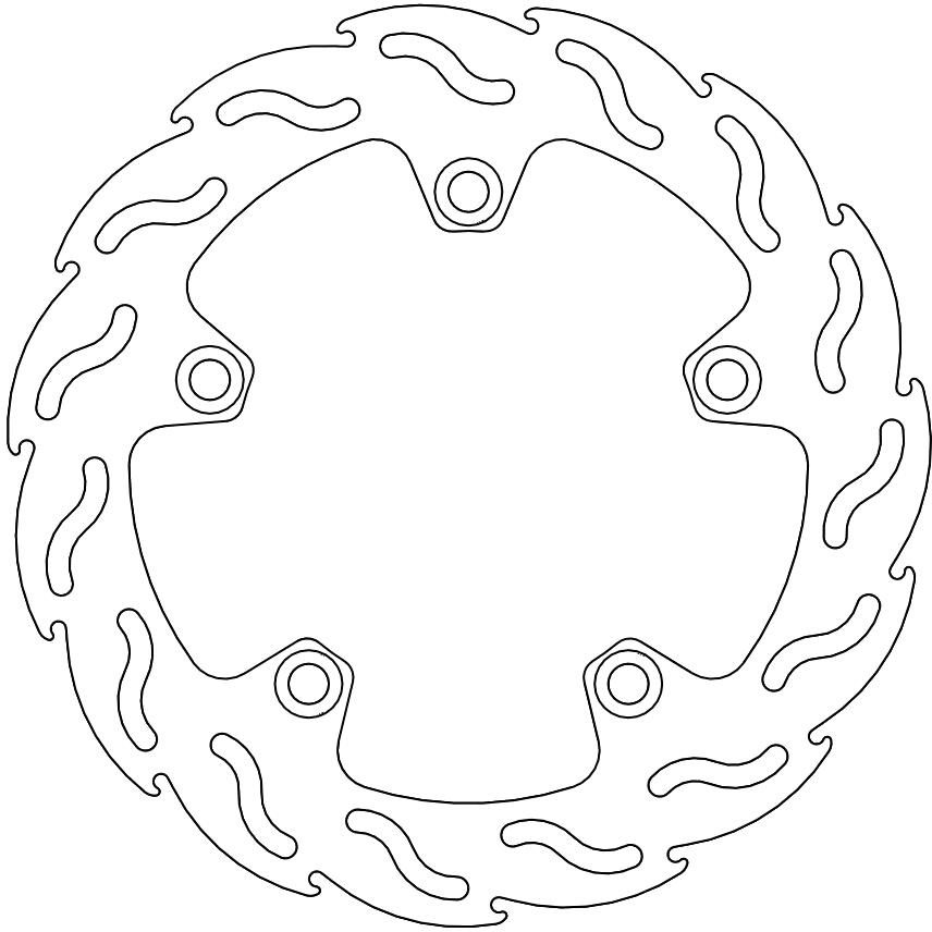 110337, FLAME FIXED DISC 240