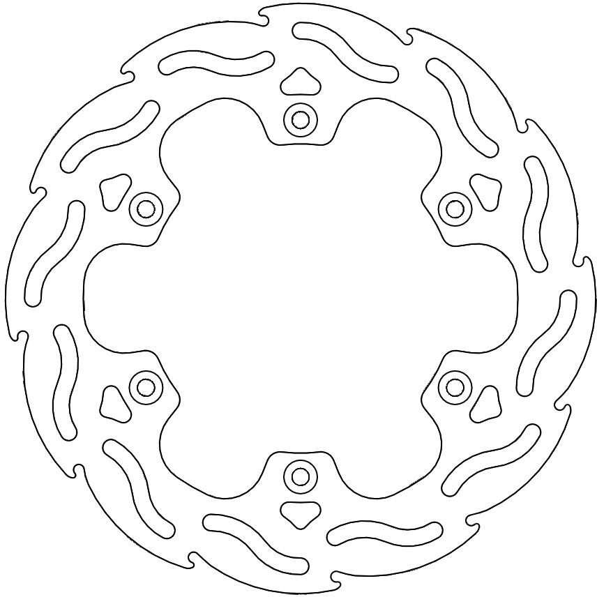 110386, FLAME FIXED DISC 220
