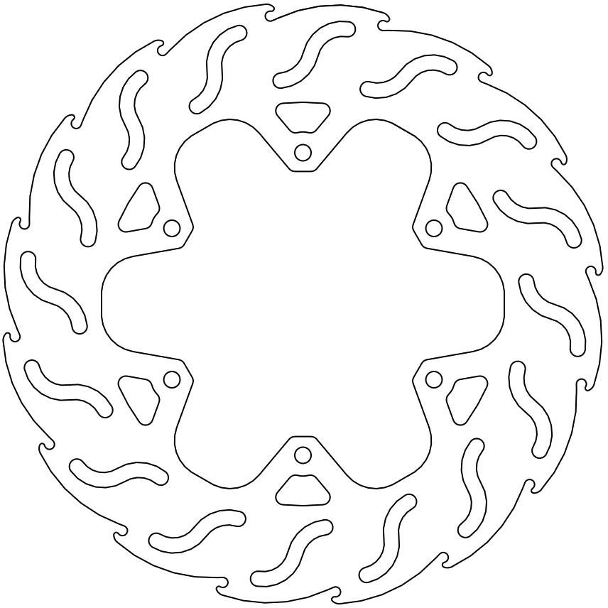 110424, FLAME FIXED DISC 240