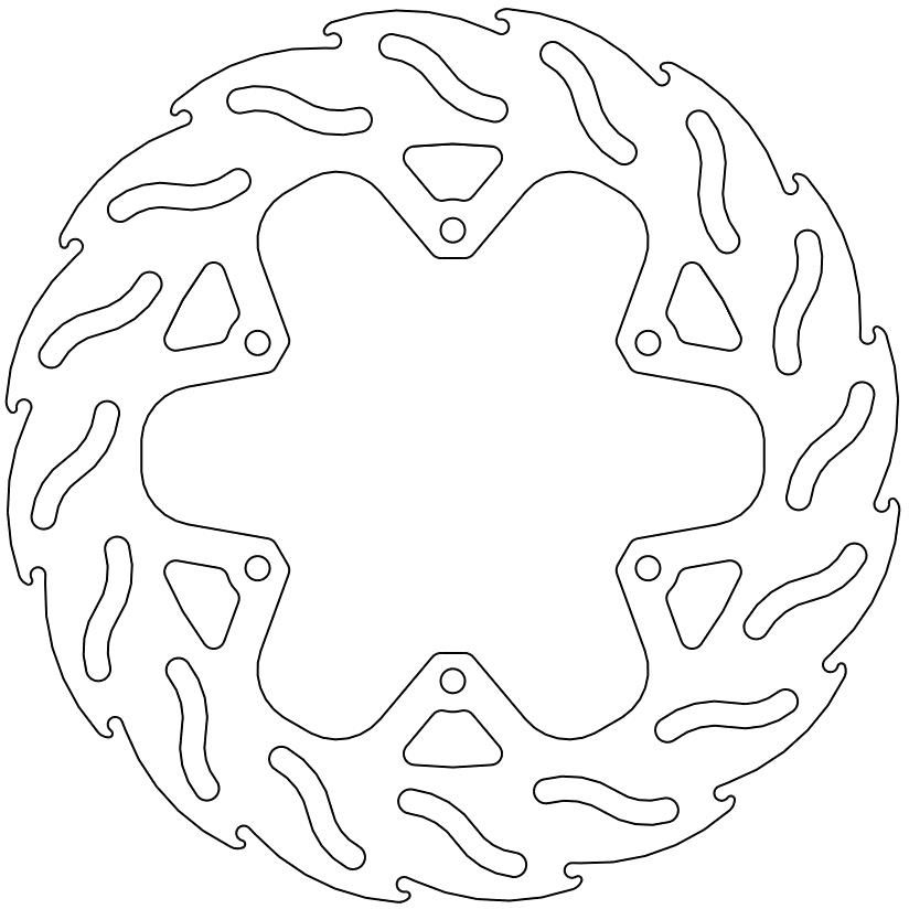 110425, FLAME FIXED DISC 240