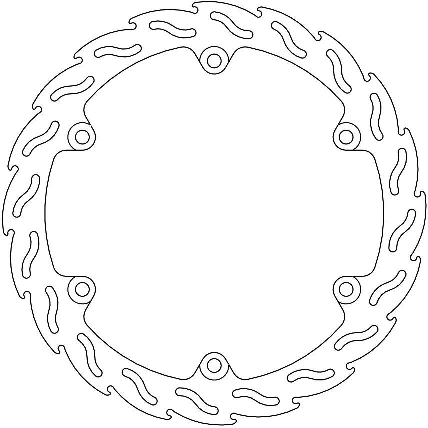 110581, FLAME FIXED DISC 320
