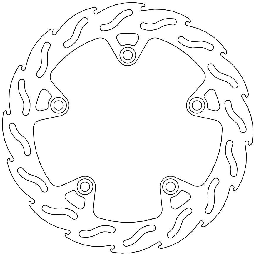 110583, FLAME FIXED DISC 276