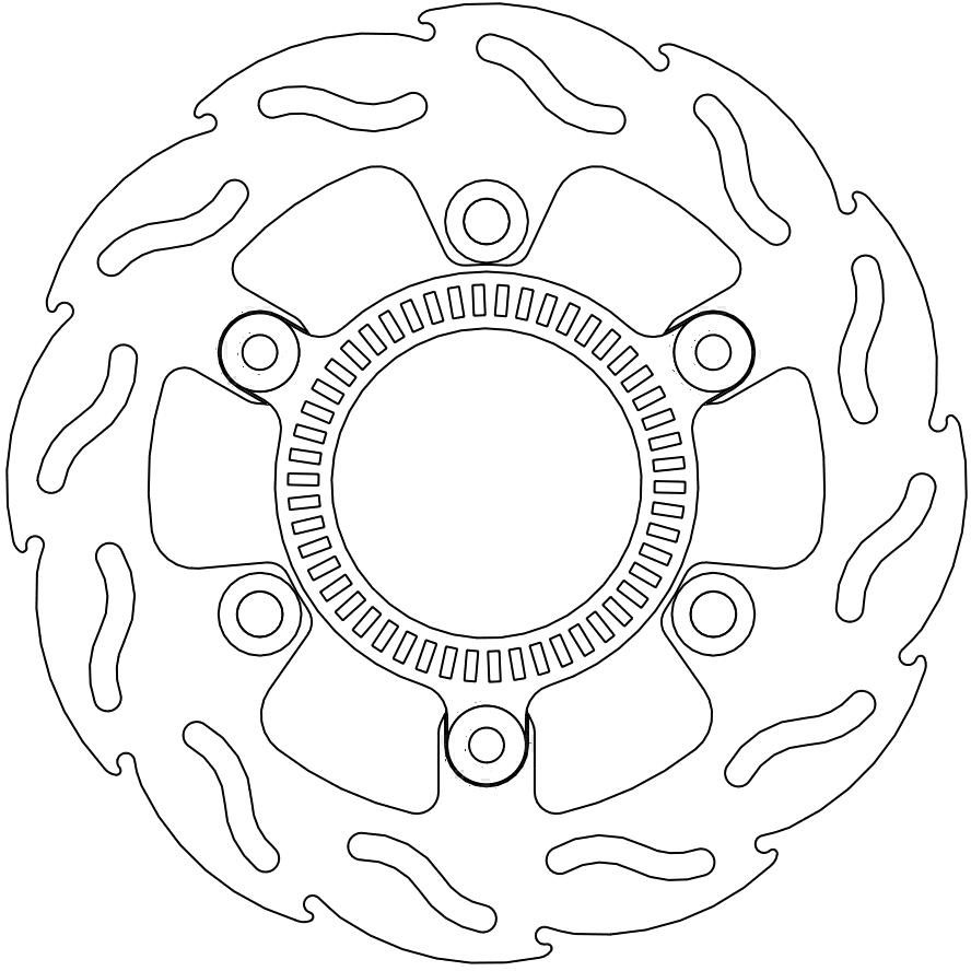 110597, FLAME FIXED DISC 220