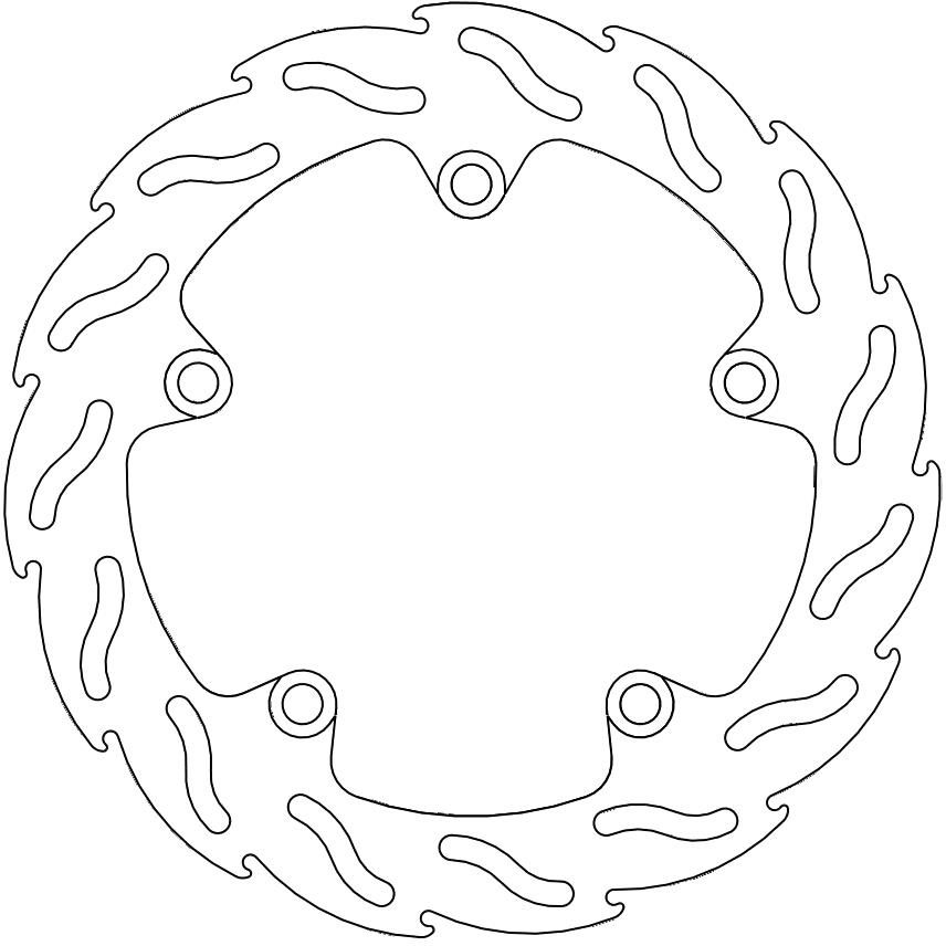 110620, FLAME FIXED DISC 245