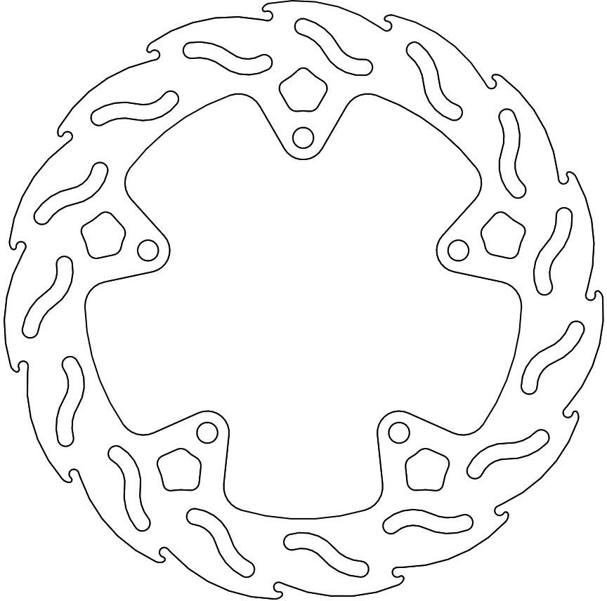 110624, FLAME FIXED DISC 245
