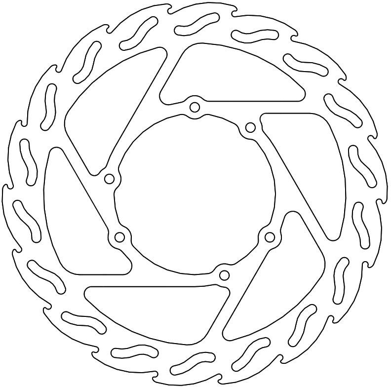 110645, FLAME FIXED DISC 260