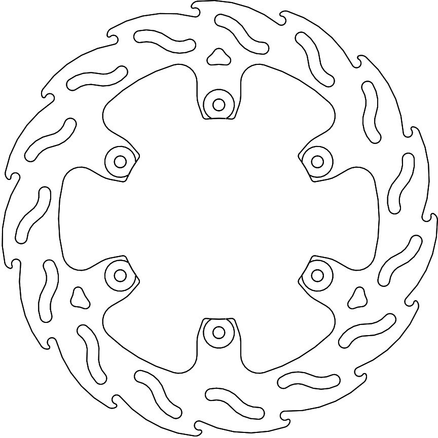 110702, FLAME FIXED DISC 240