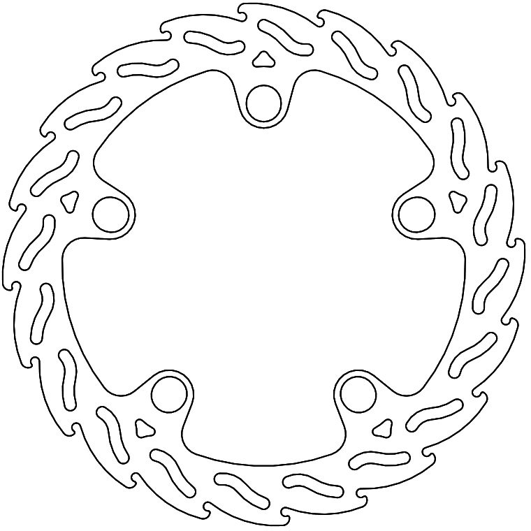 110779, FLAME FIXED DISC