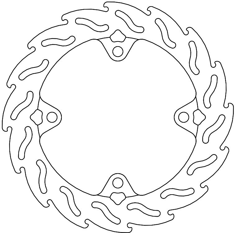 110788, FLAME FIXED DISC