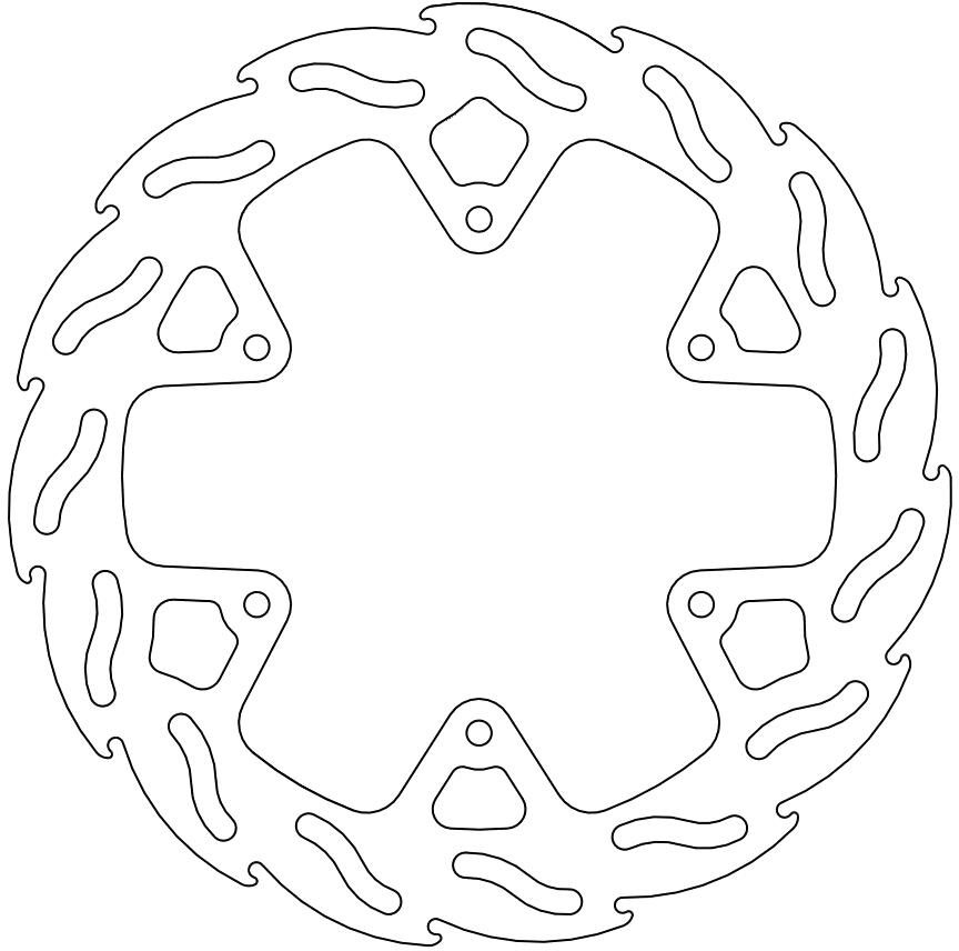 110598, FLAME FACTORY FIXED DISC 245