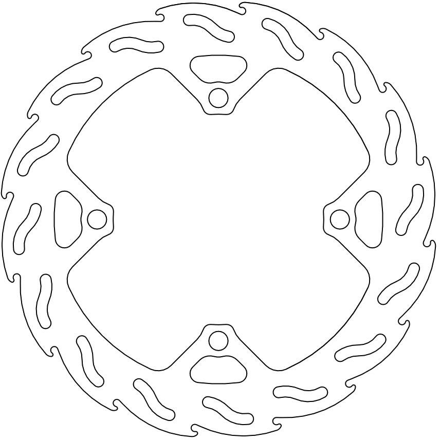 110599, FLAME FACTORY FIXED DISC 240