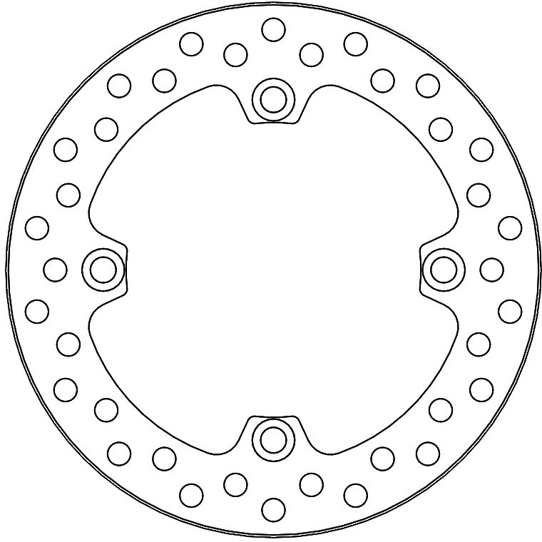 VINTAGE REAR DISC