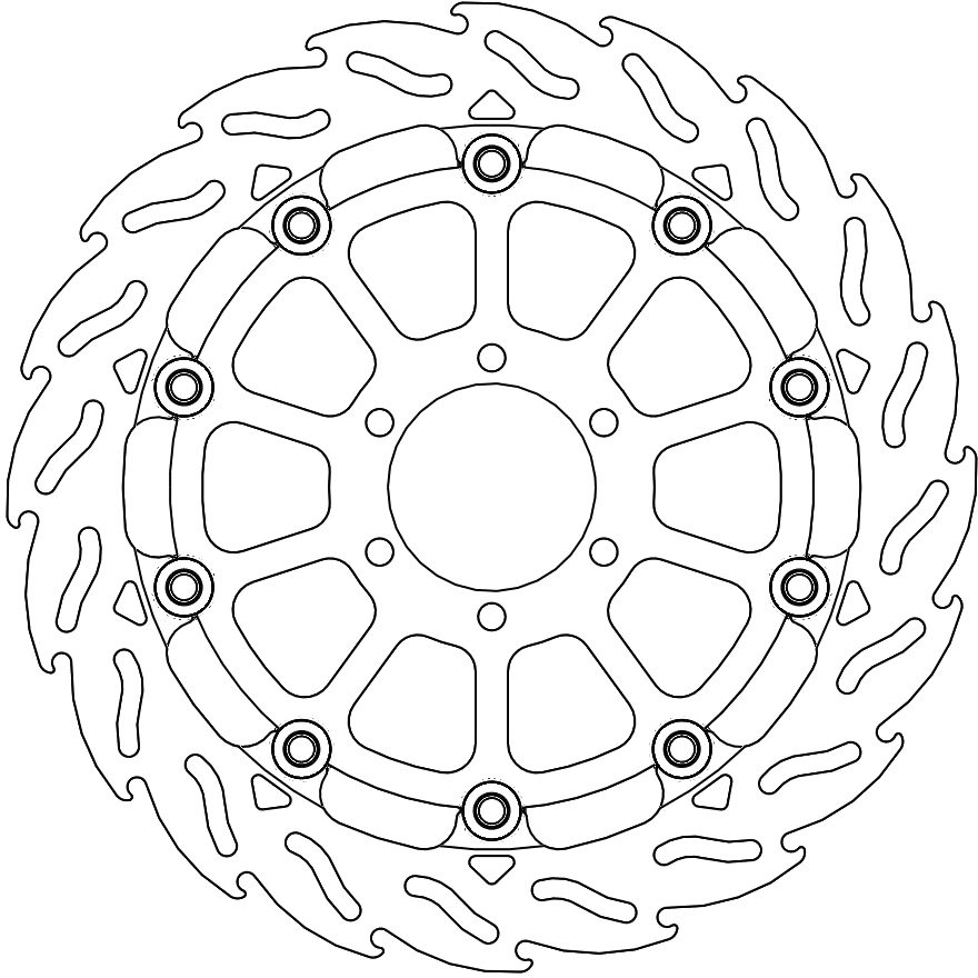 112266, FLAME 5,5MM RACING SERIES