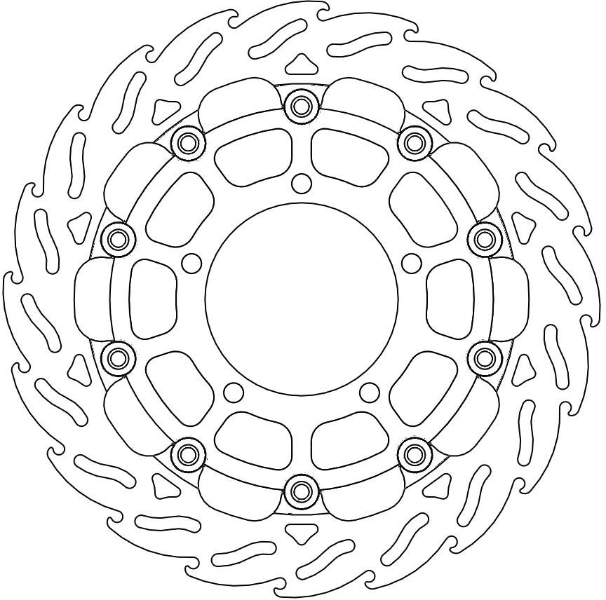 112162, FLAME 5,5MM RACING SERIES