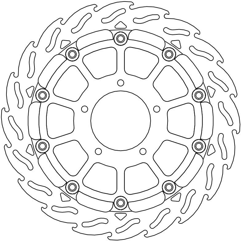 112216, FLAME 5,5MM RACING SERIES