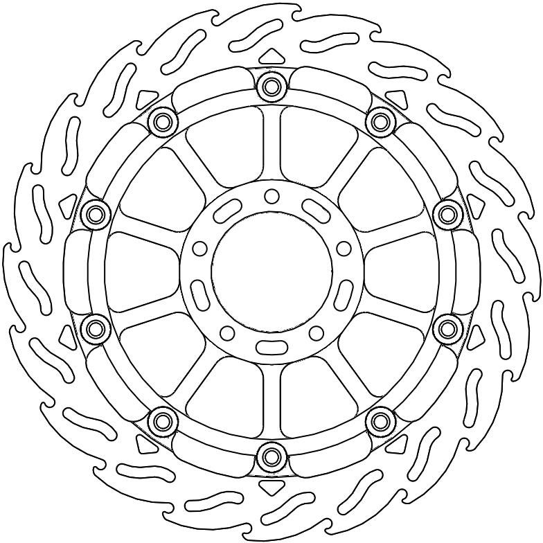 113153, FLAME 5,5MM RACING SERIES