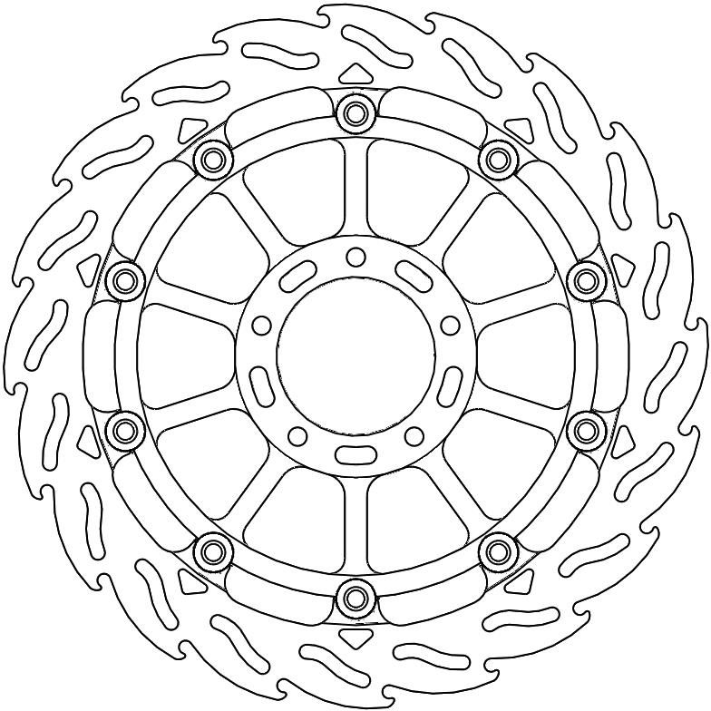 113154, FLAME 5,5MM RACING SERIES