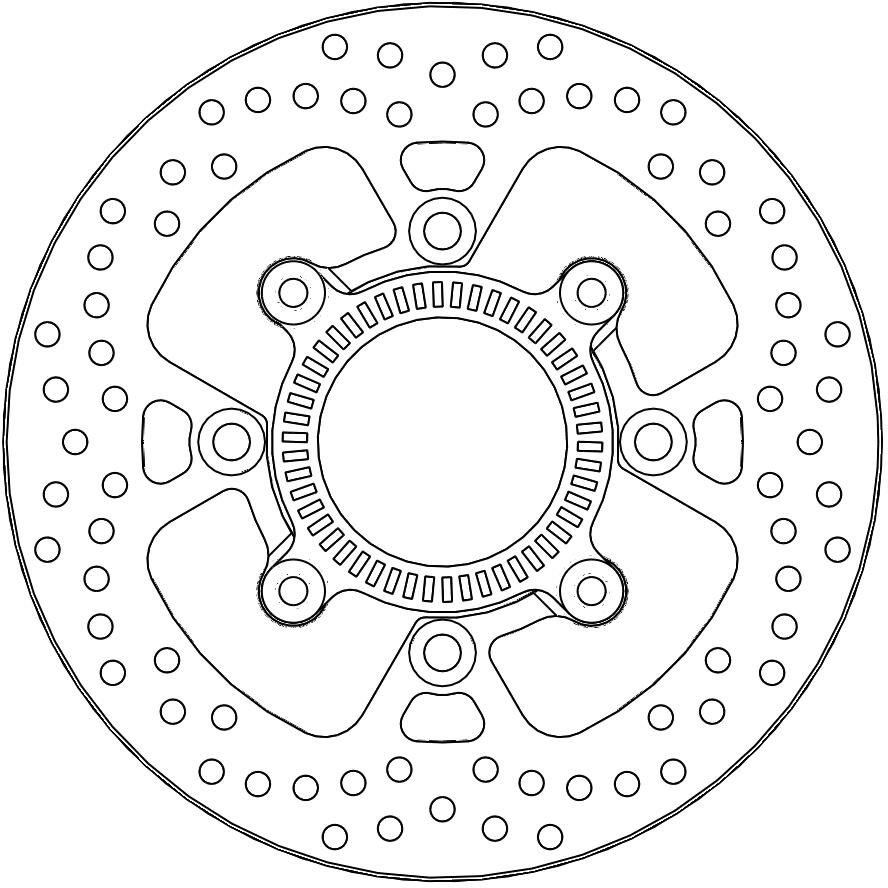 110650, HALO FIXED DISC 250