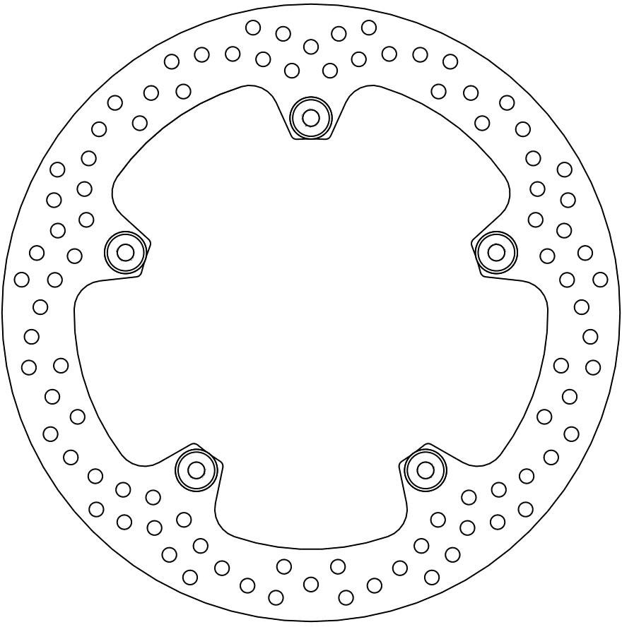 111066, HALO FLOATING STEEL DISC 320