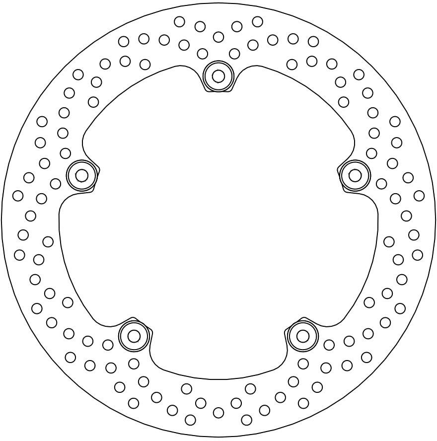 111068, HALO FLOATING STEEL DISC 305