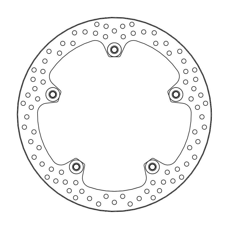 111070, HALO FLOATING STEEL DISC 305