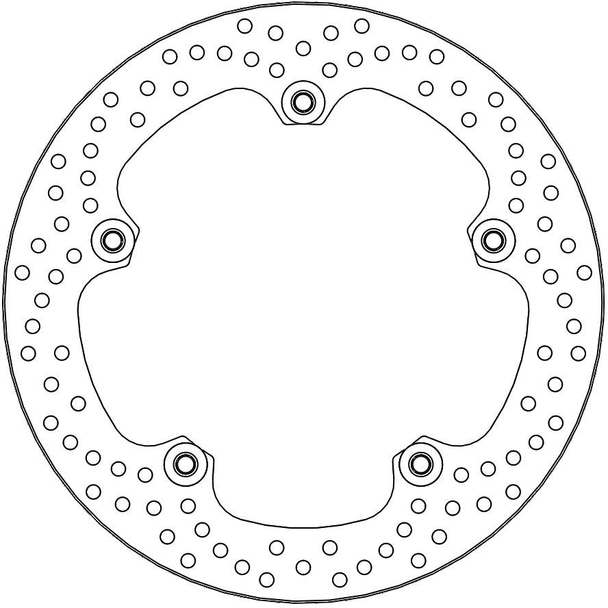 111071, HALO FLOATING STEEL DISC 305