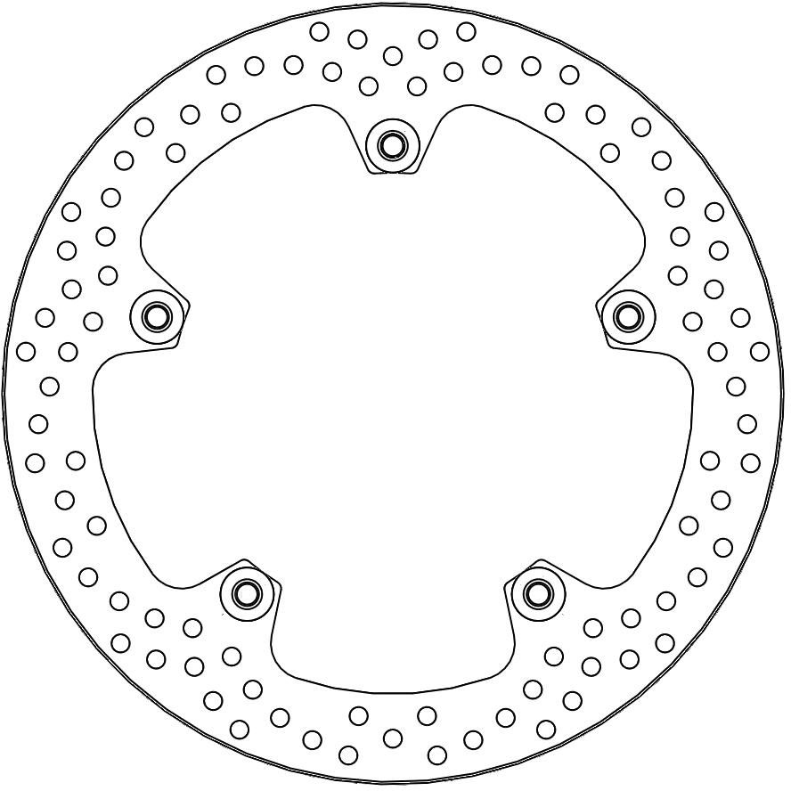 111072, HALO FLOATING STEEL DISC 320