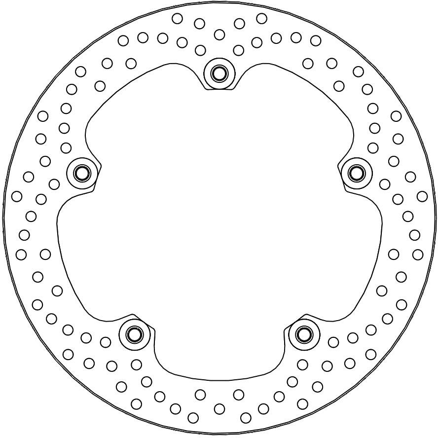 111073, HALO FLOATING STEEL DISC 305