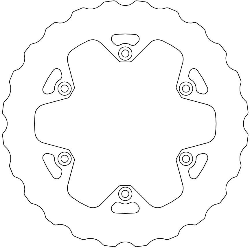 110439, NITRO MUD FIXED DISC 220